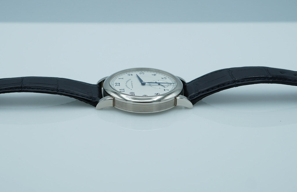 A. Lange & Sohne 1815 18K WHITE GOLD MANUAL 233.026 40MM SERVICED FULL SET