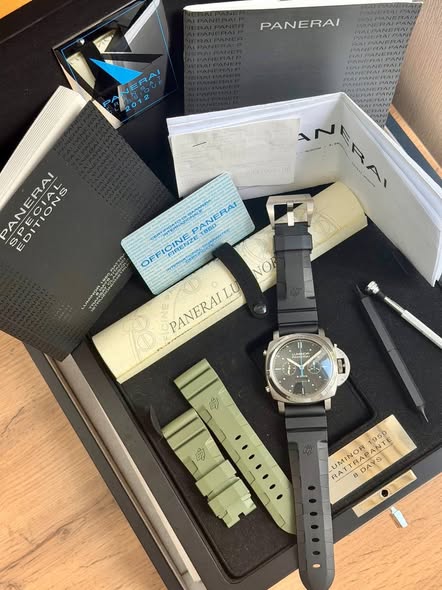 Panerai Luminor 1950 Rattrapante 8 Days Titanio PAM00427