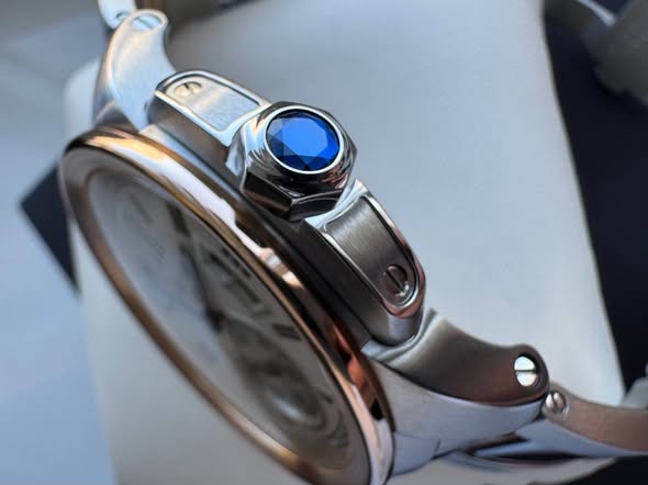 Cartier Calibre De Cartier Steel/18k Rose Gold